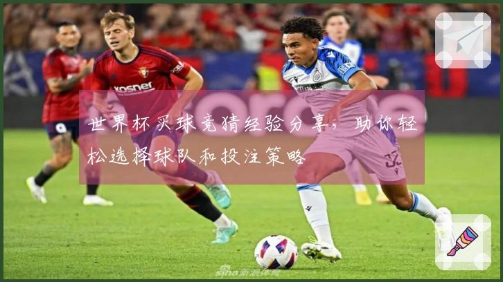 世界杯买球竞猜经验分享，助你轻松选择球队和投注策略